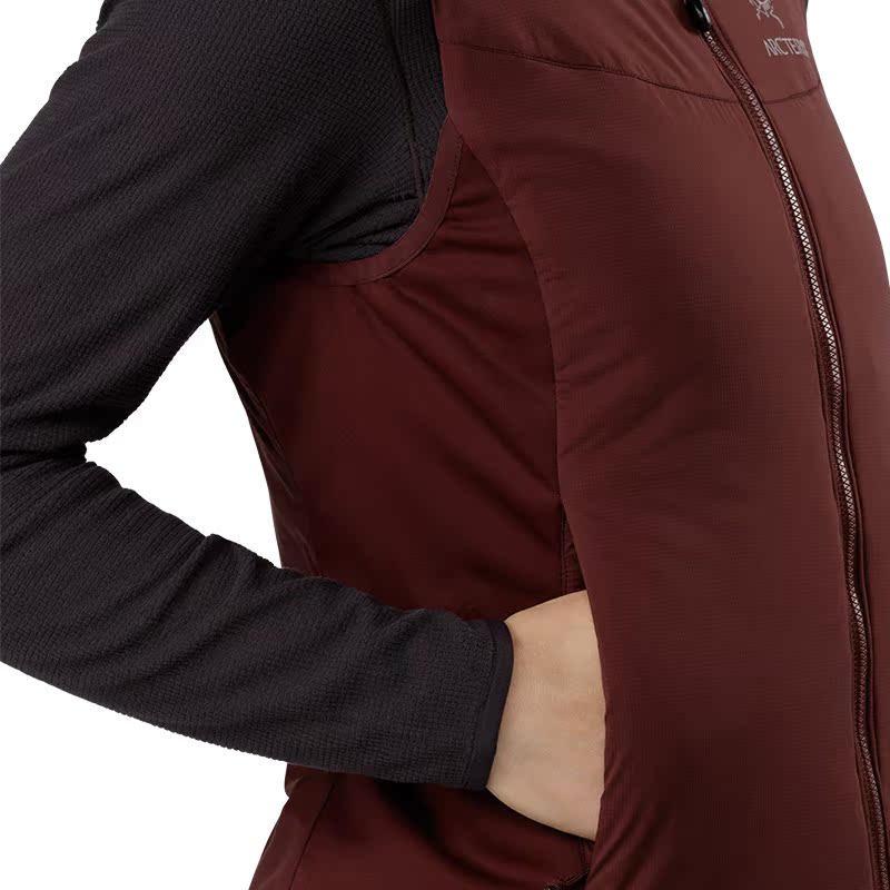 Arcteryx 始祖鸟女款登山保暖舒适耐磨轻便棉背心 Atom LT Vest 