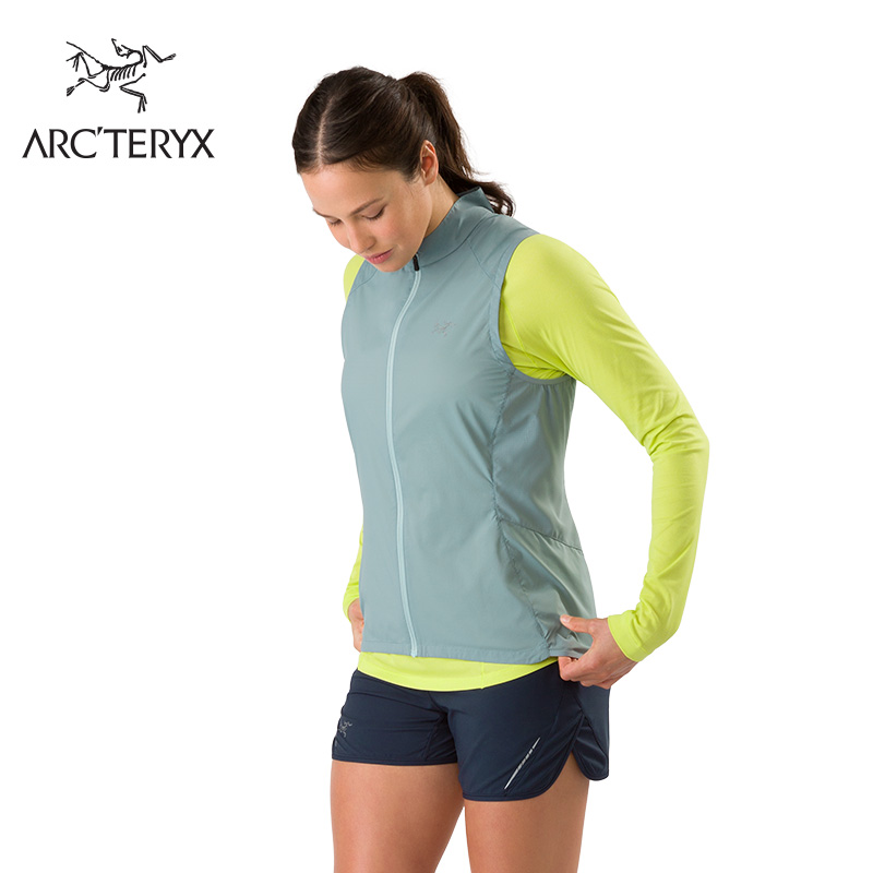 Arcteryx 始祖鸟女款户外防风舒适透气运动背心皮肤衣背心Cita 