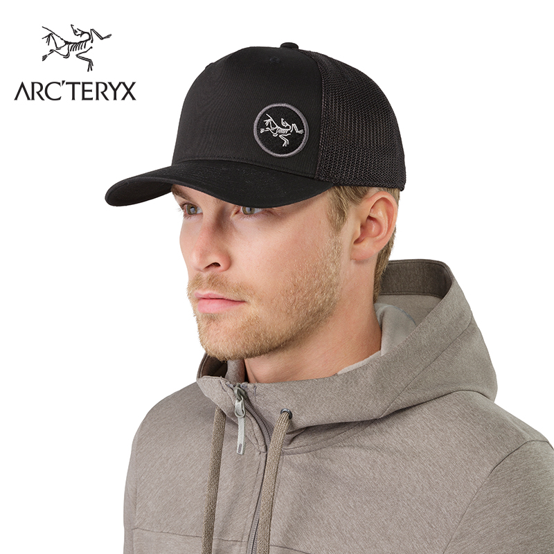 Arcteryx 始祖鸟男女通用户外遮阳帽Patch Trucker 