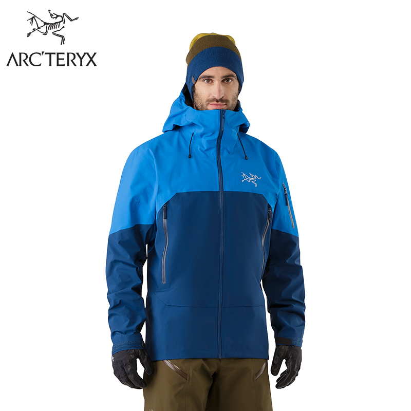 Arcteryx始祖鸟男款防风滑雪冲锋衣 Rush Jacket 