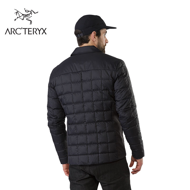 Arcteryx 始祖鸟男款运动防泼水耐磨保暖轻量羽绒服 Rico Shacket 