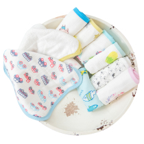 Bus Martin long suede cotton newborn baby bamboo fiber gauze handkerchief infant saliva towel handkerchief wash face towels