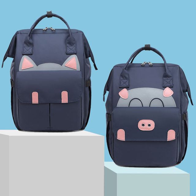 Mummy bag backpack lightweight large-capacity tote bag multifunctional mother and baby mom bag schoolbag backpack female backpack Mummy bag backpack lightweight large-capacity tote bag multifunctional mother and baby mom bag schoolbag backpack female backpack