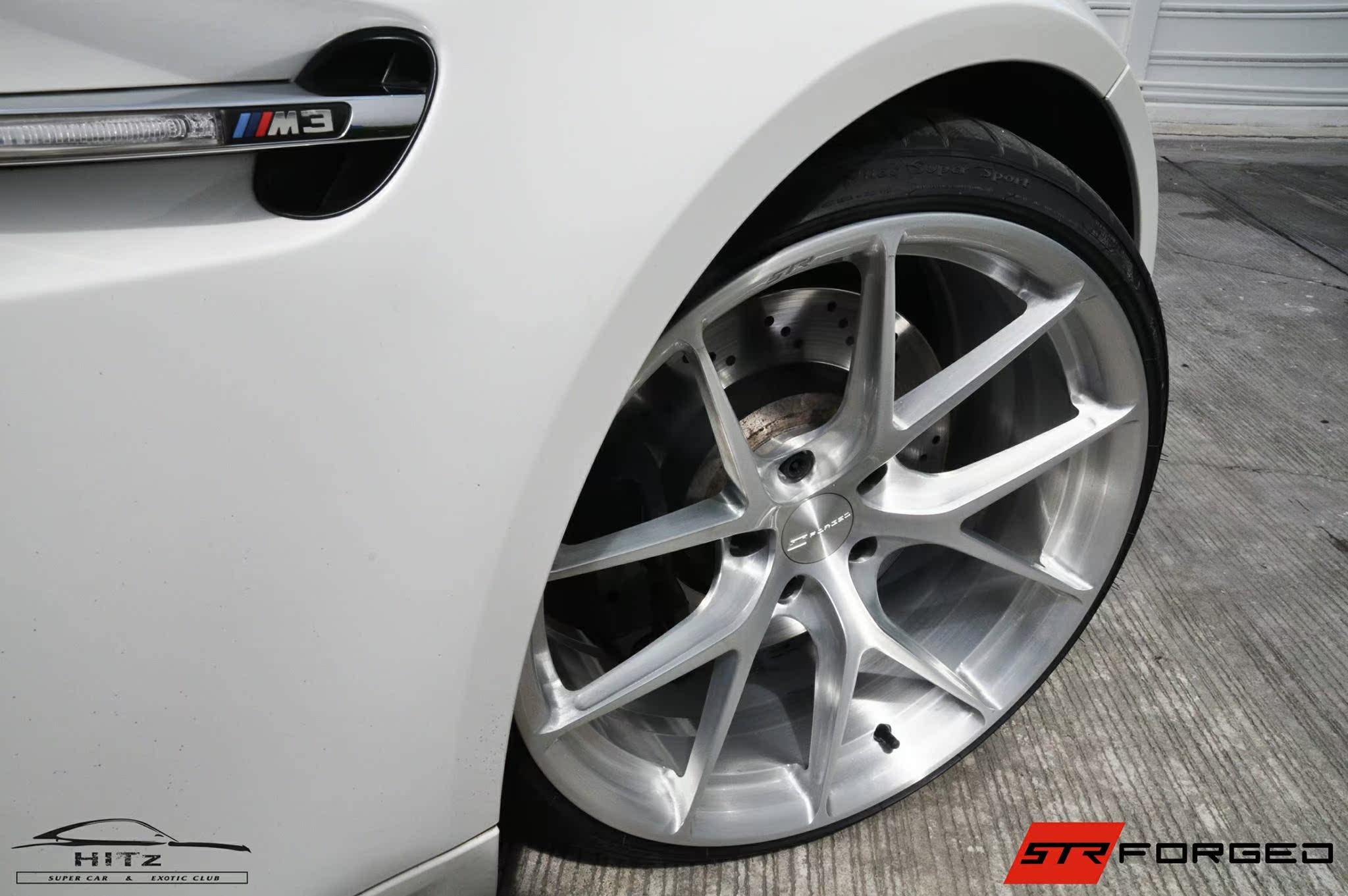19寸台湾strforged s01宝马m3保时捷豹911萨博93amg锻造改装轮毂