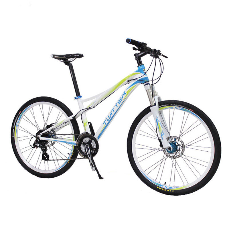 德国骓特twitter女式变速车淑女女士禧玛诺24速山地车自行车赛车_7折