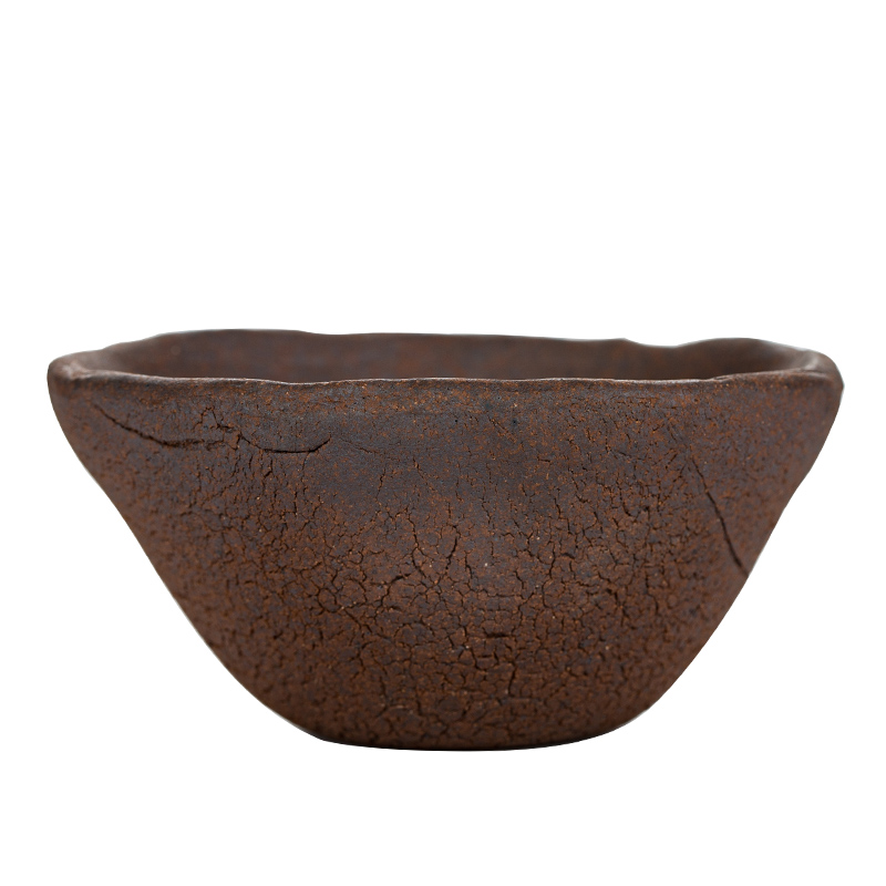 Japanese coarse pottery hand hat to kung fu tea tea cups of tea cups masters cup sample tea cup small bowl