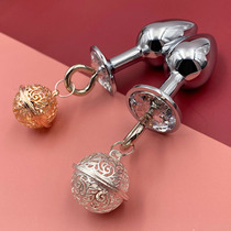 Adult sex toys SM female hindhouse G Bell anal plug masturbation male expansion anal plug out tail