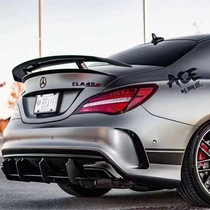 Suitable for Mercedes-Benz BMW Audi sedan universal carbon fiber tail modified sports car Sports big tail wing