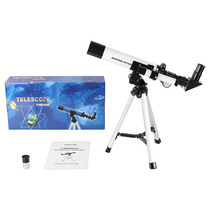 Beginner 400 40 astronomical telescope HD high-power refraction entry crater Compact portable birthday gift
