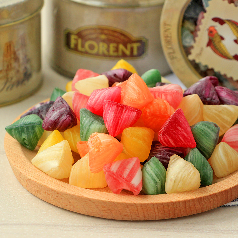 法国进口糖果费罗伦florent十二星座糖 七夕送女友生日礼物糖果_爱酷