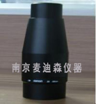 Microscope connected to digital camera with adapter mirror relay lens C interface digital camera to microscope interface