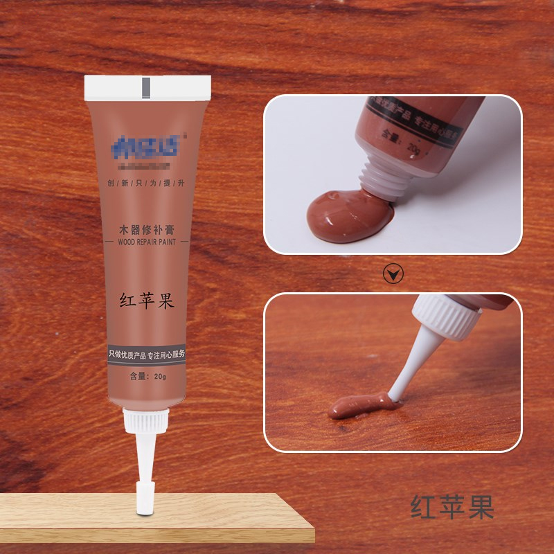 Solid wood furniture paint patch paste repair paint paste wood floor repair artifact scratch repair paste repair paste