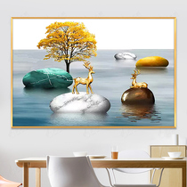 Stone to run Diamond painting 2021 New Full diamond living room dining room 5d masonry show cross stitch 2020 point painting bedroom