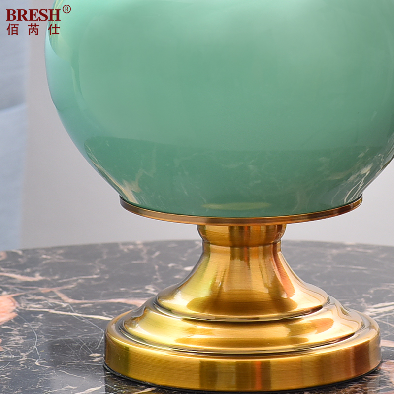 Now contracted sitting room table light key-2 luxury household soft adornment mesa of ceramic vase floral suit furnishing articles