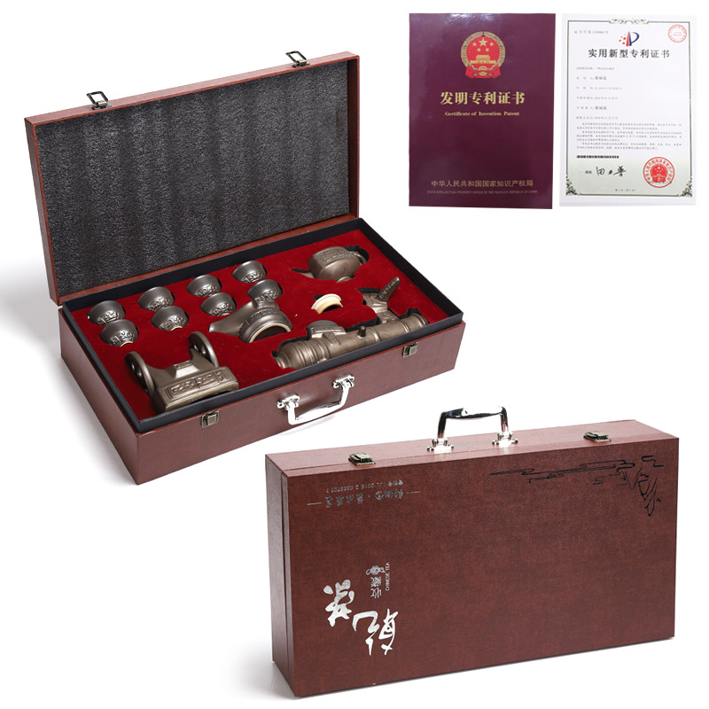 Recreational product automatic kung fu tea set fit office household ceramic tea cups of a complete set of tea sets