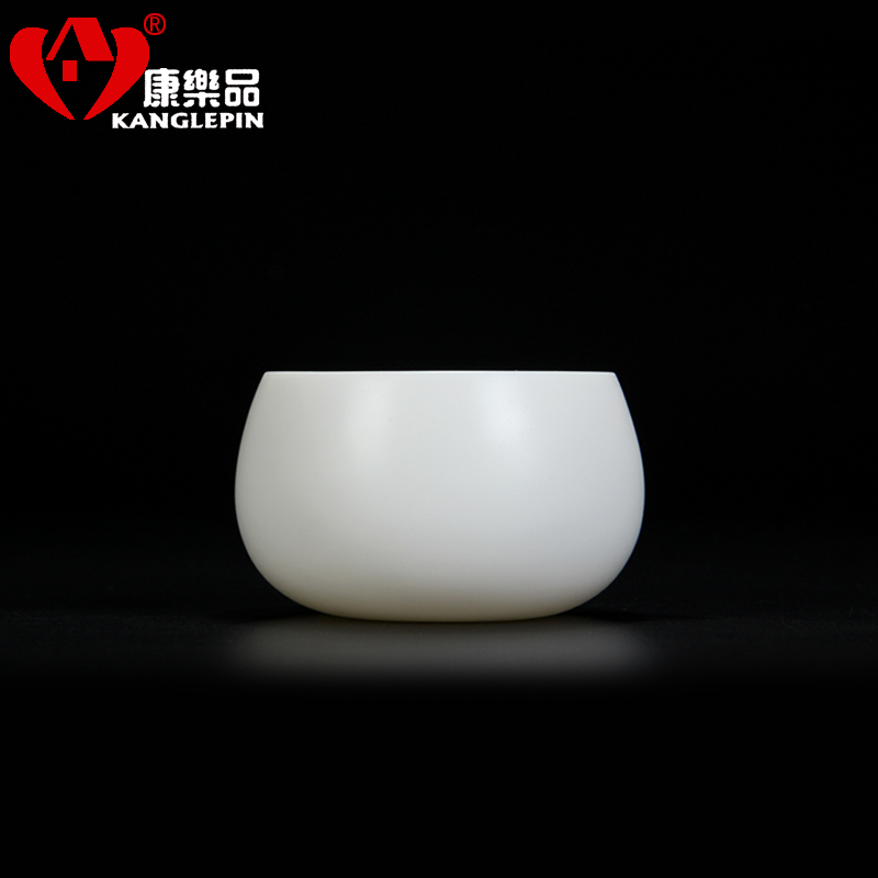 Recreational product dehua porcelain tea set jade ceramic cups kung fu tea master sample tea cup egg cup white porcelain tea set