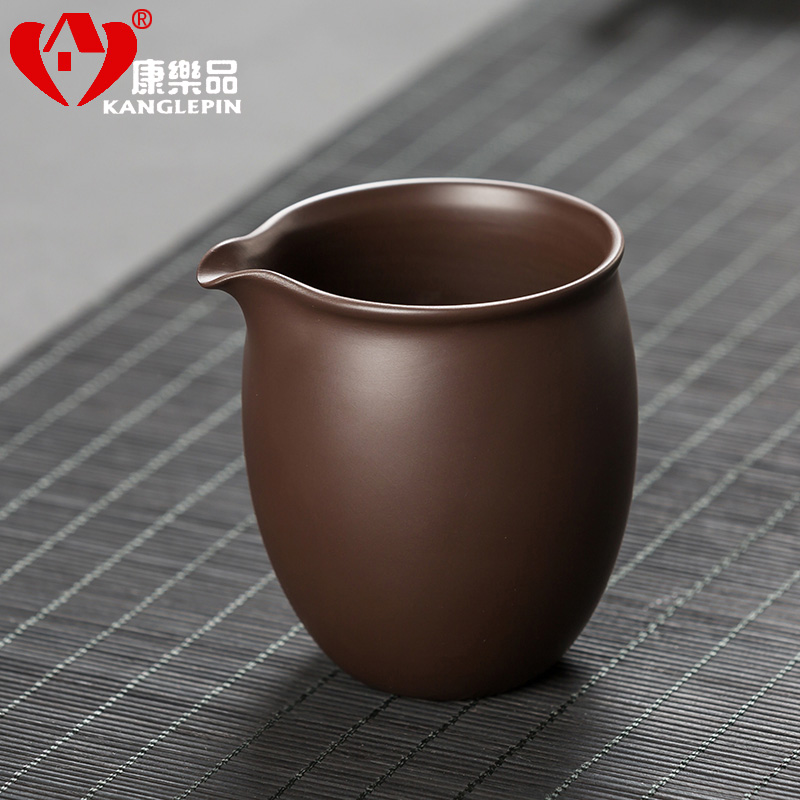 Recreational product yixing zisha handicrafts kung fu tea set fine ore purple purple clay fair keller of tea tea sea points