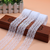 Bilateral Lace Lace Fabric Handmade DIY accessories Clothing White Lace Side Accessories Decoration 10 m Price
