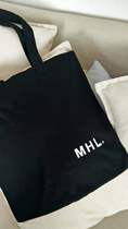 UK M * H ~ 50th anniversary canvas shoulder bag self-retention