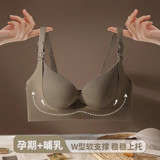 Pregnant women breastfeeding underwear for summer pregnancy, special postpartum feeding breast milk comfort bra gathers to prevent sagging
Pregnant women breastfeeding underwear for summer pregnancy, special postpartum feeding breast milk comfort bra gathers to prevent sagging