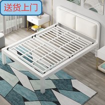 Simple European wrought-iron beds 1 8 meters bed 1 5 meters single princess bed hob iron customization
