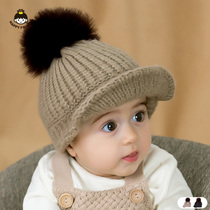 Baby hat Autumn and winter Baby boy wool hat Baby hat Autumn and winter Girl head cap Childrens hat Autumn and winter