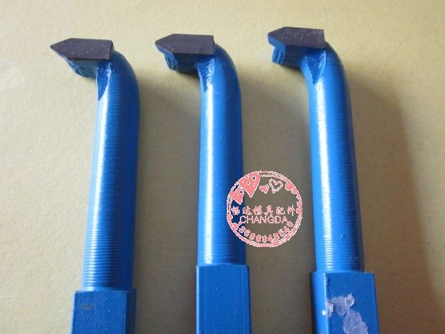 长城焊接合金内牙车刀 蓝柄yt15内牙刀 钨钢内牙车刀