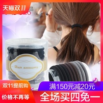 Head rope Korean tie hair stretch thick Hairband rubber band hair rope head accessories ponytail hair accessories simple leather case