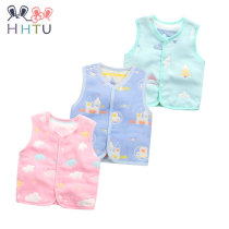 #Clearance only 59 66 73#Baby vest spring and autumn thin men and women baby gauze waistcoat vest for children