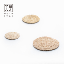 See also the creation of handmade loofah tea raising pot mat coaster cup holder kung fu tea set tea ceremony accessories zero match