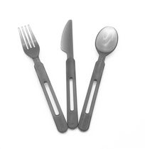 Long handle fork thickened soup spoon takeaway tableware disposable knife and fork spoon independent packaging thickened plastic knife and fork spoon