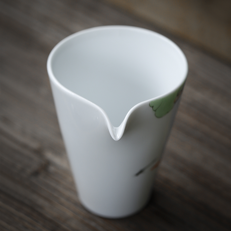 The Sioux hand - made on glaze color ceramic fair keller household contracted points of tea and a cup of kung fu tea white porcelain