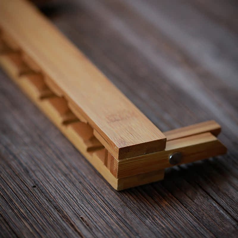 The Sioux ceramic natural bamboo stand cupholders kung fu tea accessories receive sample tea cup frame creative accessories