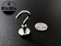 BitsBits Super suction strong magnet Round ring suction cup Outdoor outdoor hook Key pendant