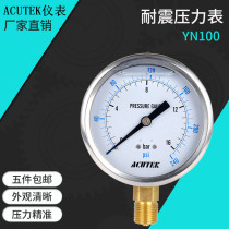Seismic pressure gauge ACUTEK original export YN100 16bar G1 2B seismic pressure gauge