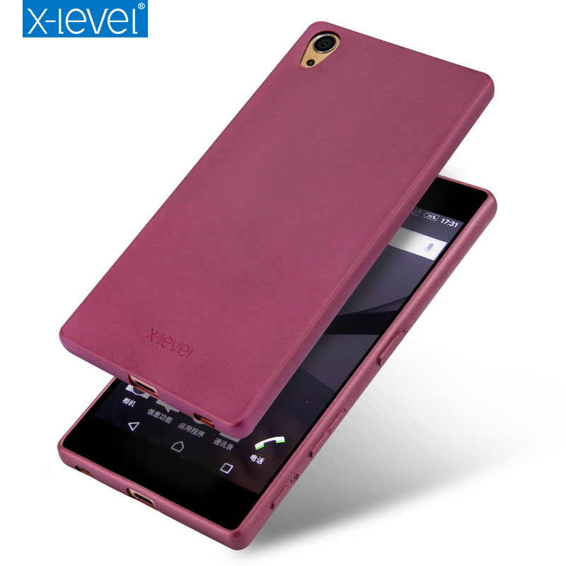 X-Level索尼Z5Premium手机壳Z5P保护套E6883超薄全包硅胶软壳防摔产品展示图3