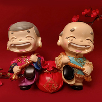 Wedding gifts for new couples retro Chinese upscale practical gifts for friends girlfriends wedding bedroom living room desktop ornaments