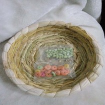 Rabbit supplies Straw nest Dutch pig Chinchilla sleeping Handmade grass mat Chinchilla squirrel pigeon nest