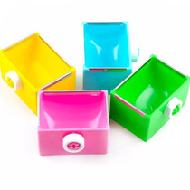 Rabbit guinea pig Chinchilla special food basin anti-gnawing wear-resistant can be fixed food box
