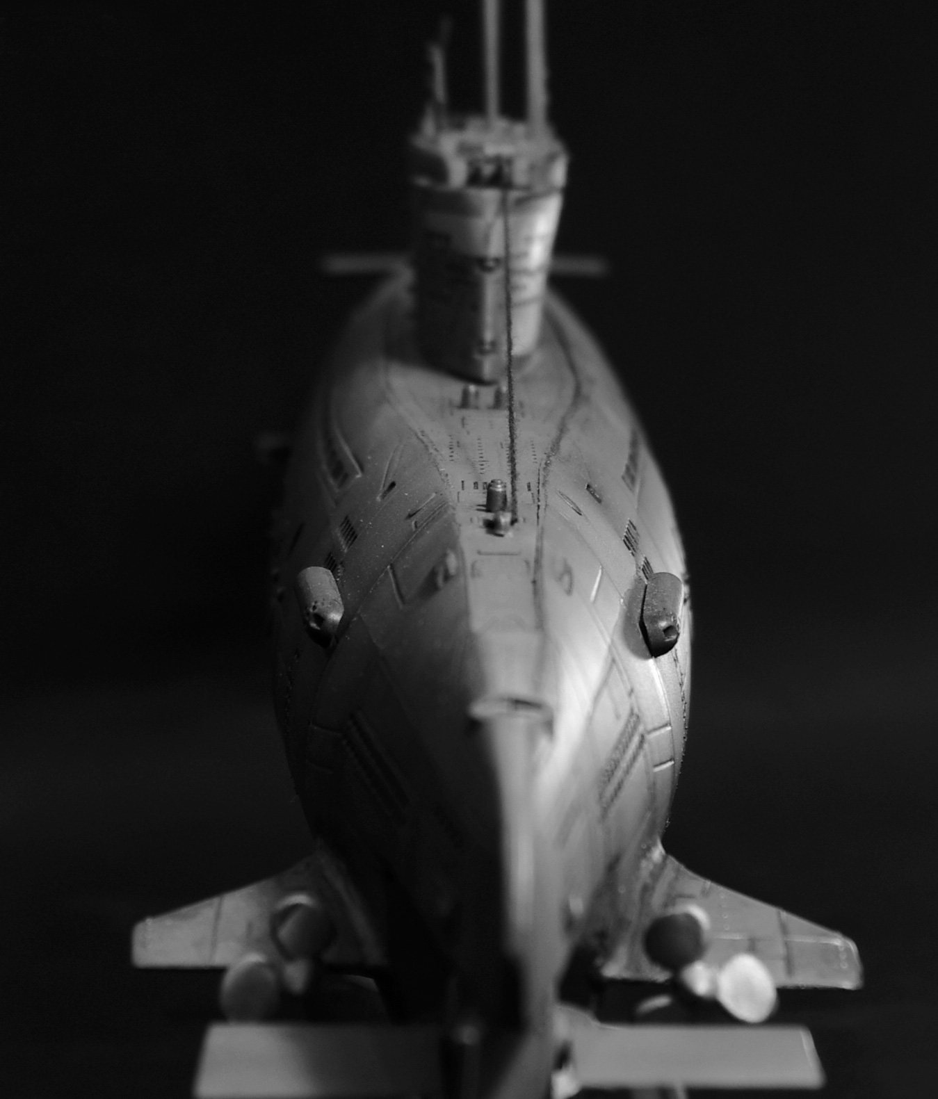 小号手拼装核潜艇模型1144德国u型2518潜艇带电动仿真军事潜水艇