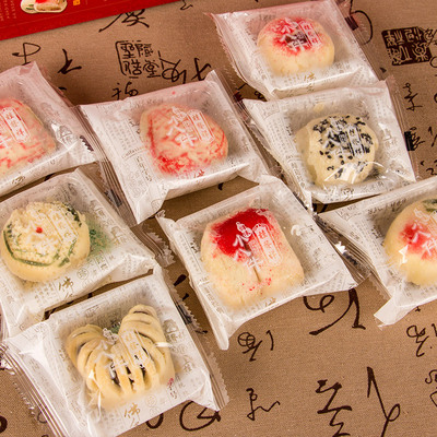 天津特产正宗桂发祥十八街津味小八件茶点心传统手工糕点礼盒500g