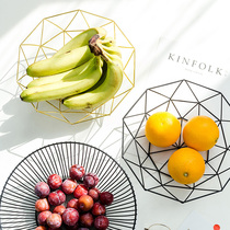 Zero food plate dried fruit plate fruit plate light luxury wind Nordic ins creative living room office personality candy box ornaments