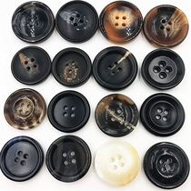 Buttons High-end four-eyed round resin buckles sweatbuckle jacket buckles jacket buckles jacket buckles