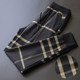Plaid pants men's suit sports pants loose casual trousers spring pants men's Korean version of the trend of wild beam pants Plaid pants men's suit sports pants loose casual trousers spring pants men's Korean version of the trend of wild beam pants