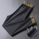 Sports pants men's casual pants summer thin section cropped feet cropped pants slim feet ice silk pants male Korean version of the trend Sports pants men's casual pants summer thin section cropped feet cropped pants slim feet ice silk pants male Korean version of the trend