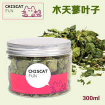 Cat snacks Wood polygonum leaves Canned Cat grass Cat tea snacks help drinking water remove hair balls Prevent bad breath Catnip