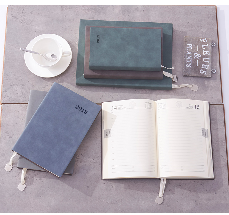 日程本小随身便携记事本每日计划本时间管理效