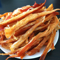 Dalian specialty Open bag ready-to-eat cuttlefish slices Hand-torn squid slices shredded seafood snacks Snack squid strips