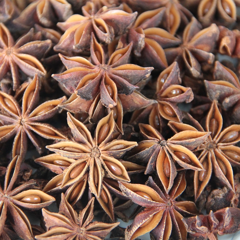 农家自晒八角大茴香大料广西大红无硫八角50克 全店满40包邮