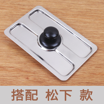 Household Toaster breakfast machine dust cover with Panasonic P400 stove spit driver stainless steel dust cover